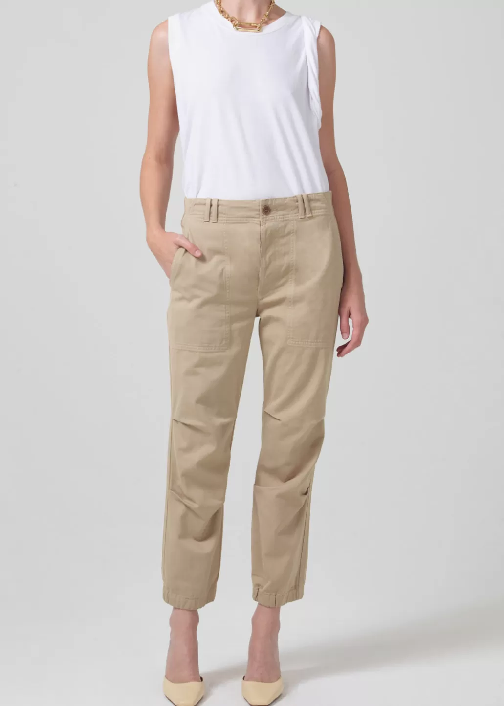 Citizens Of Humanity Agni Utility Trouser Khaki Classic Cheap