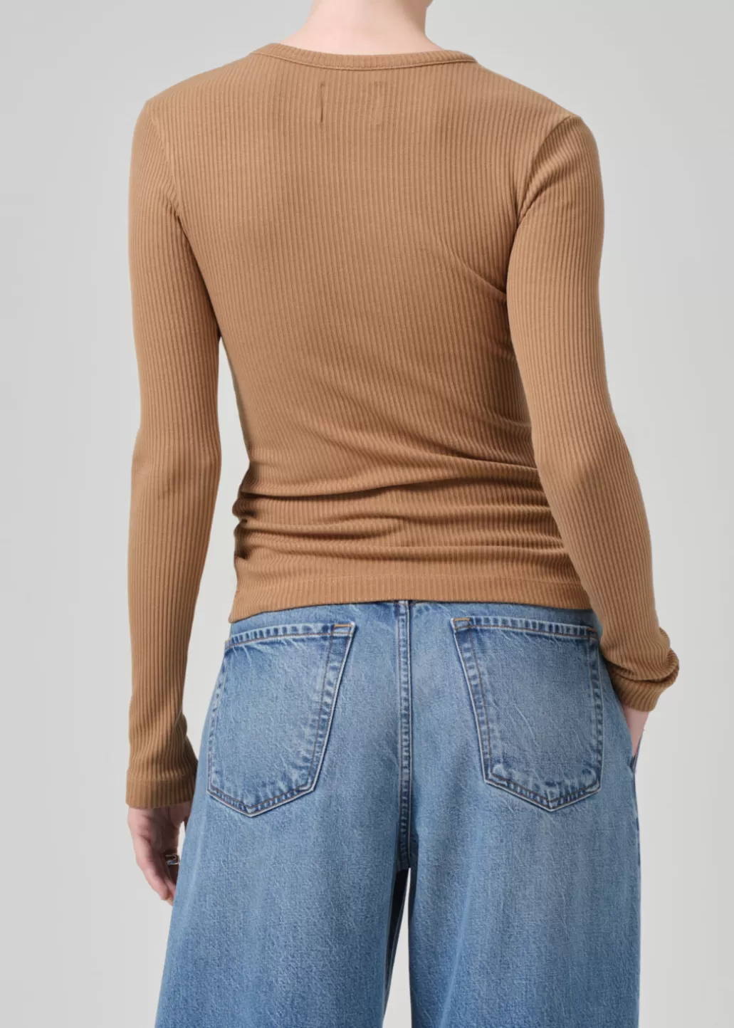 Citizens Of Humanity Bina Crewneck Caramel Best Sale