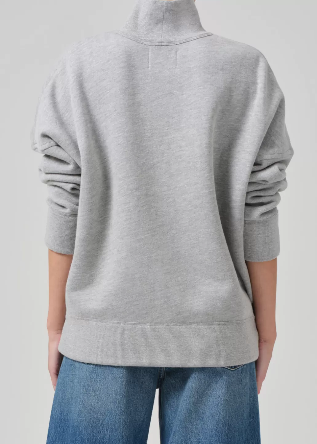 Citizens Of Humanity Cara Turtleneck Heather Grey Store