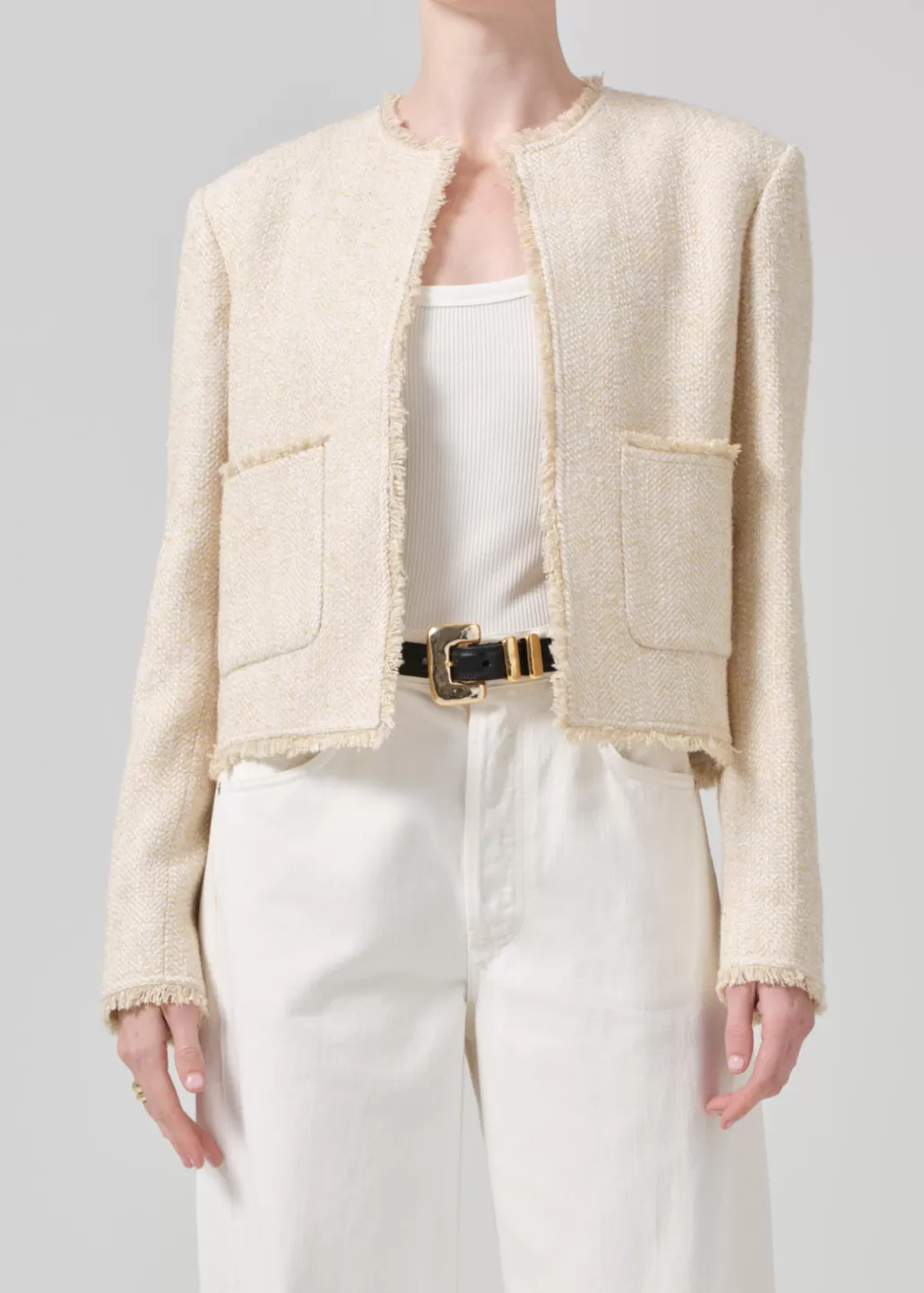 Citizens Of Humanity Elana Jacket Cream Sale