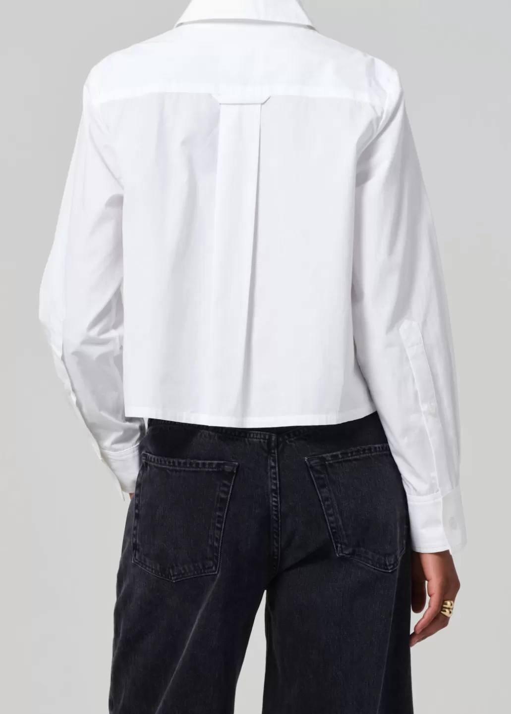 Citizens Of Humanity Fino Boxy Cropped Tuxedo White Cheap