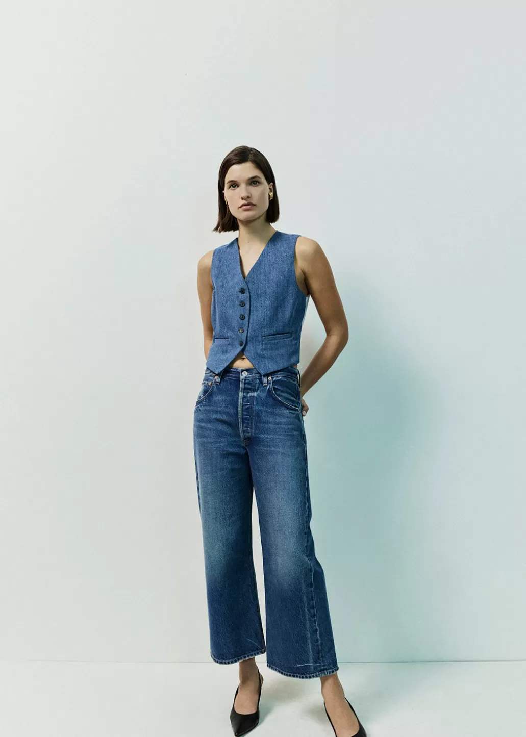 Citizens Of Humanity Gaucho Vintage Wide Leg Oasis Store