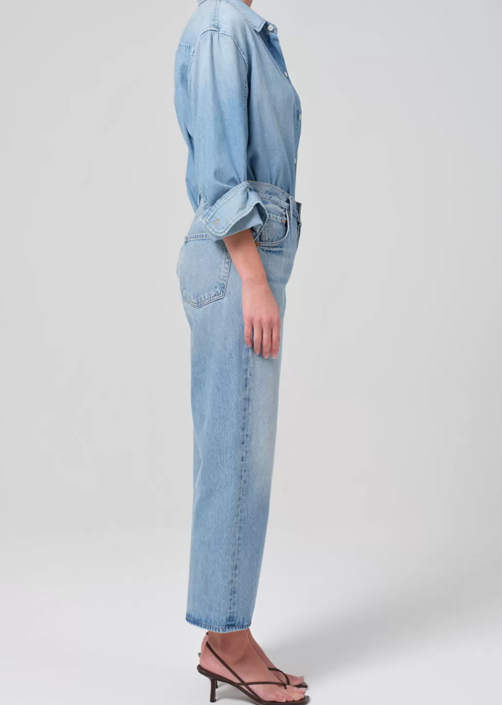 Citizens Of Humanity Gaucho Vintage Wide Leg Misty Cheap