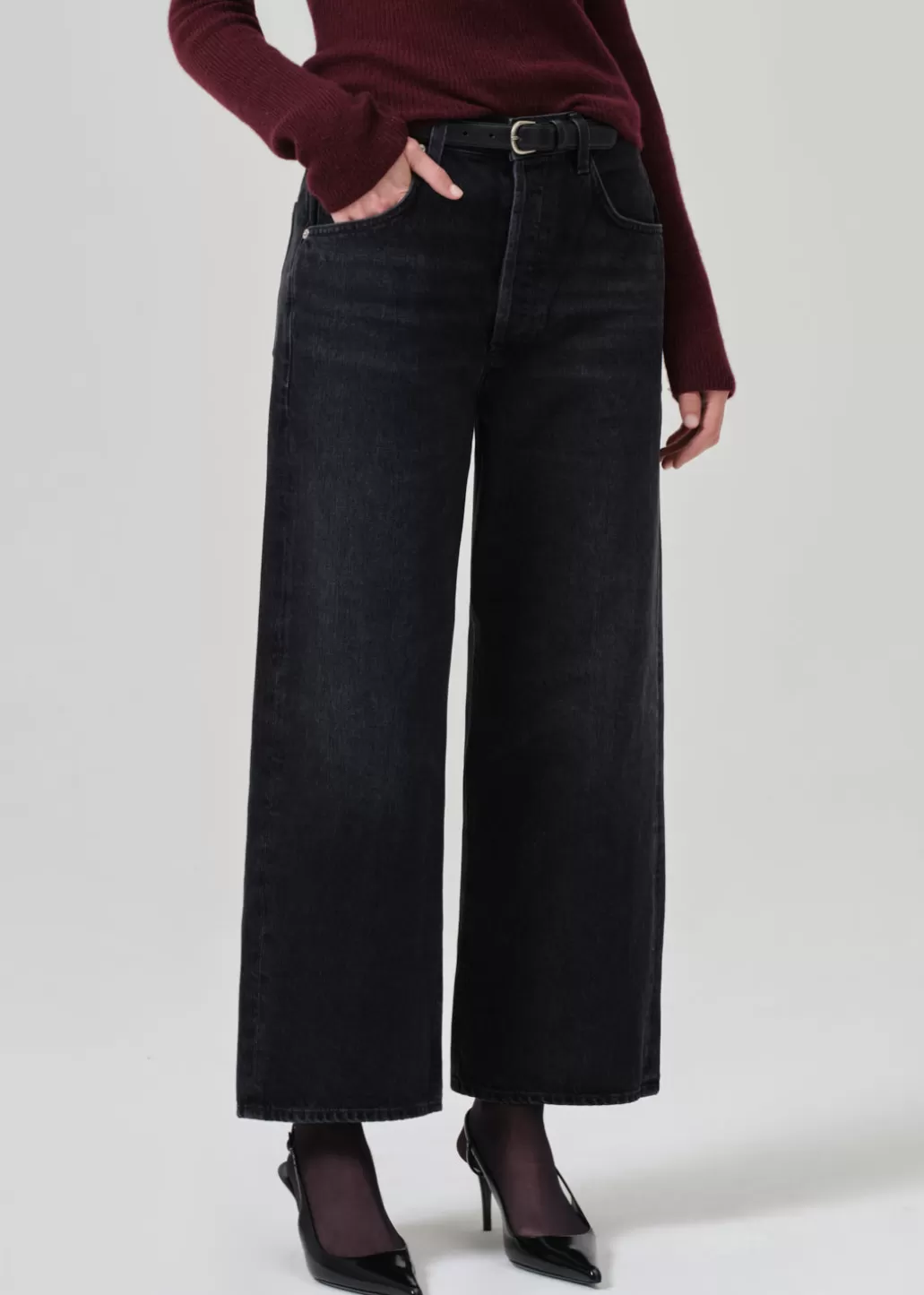 Citizens Of Humanity Gaucho Vintage Wide Leg Stonington Cheap