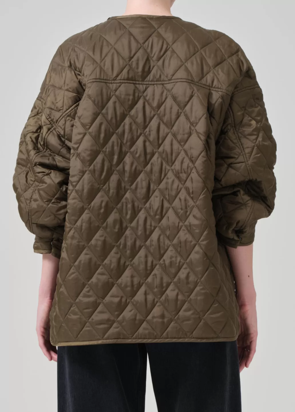 Citizens Of Humanity Huntleigh Quilted Coat Army Discount