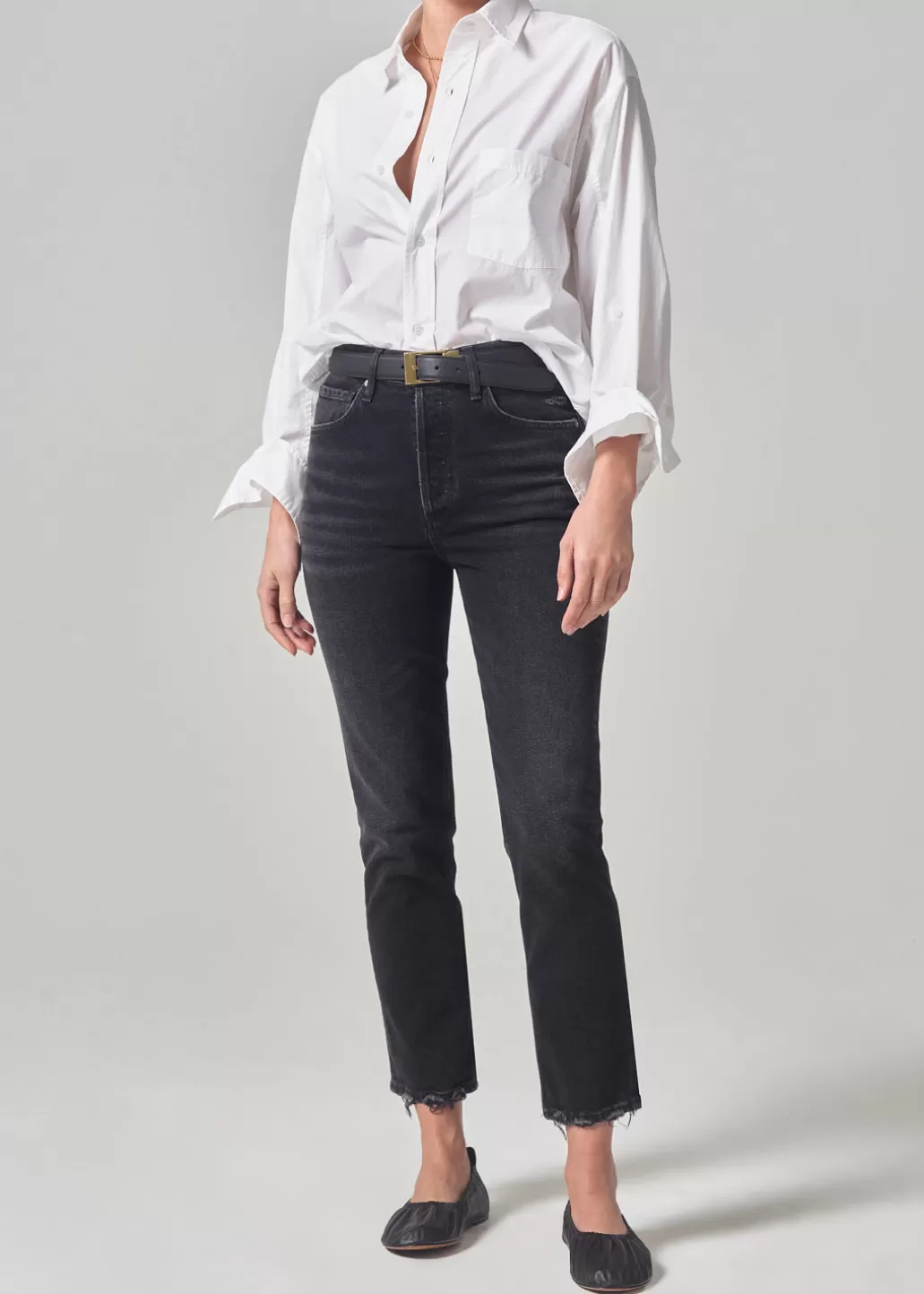 Citizens Of Humanity Jolene High Rise Vintage Slim Stormy Fashion