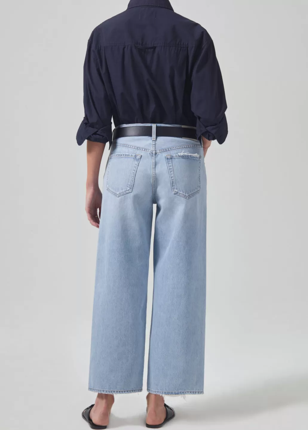 Citizens Of Humanity Pina Low Rise Baggy Crop Cascade Online