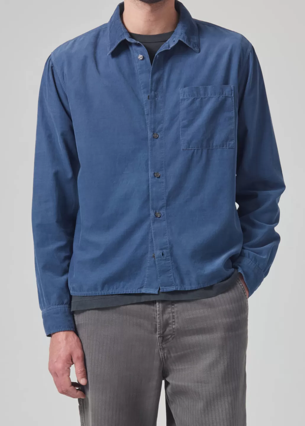 Citizens Of Humanity Rework Shirt Corduroy Overcast Sale