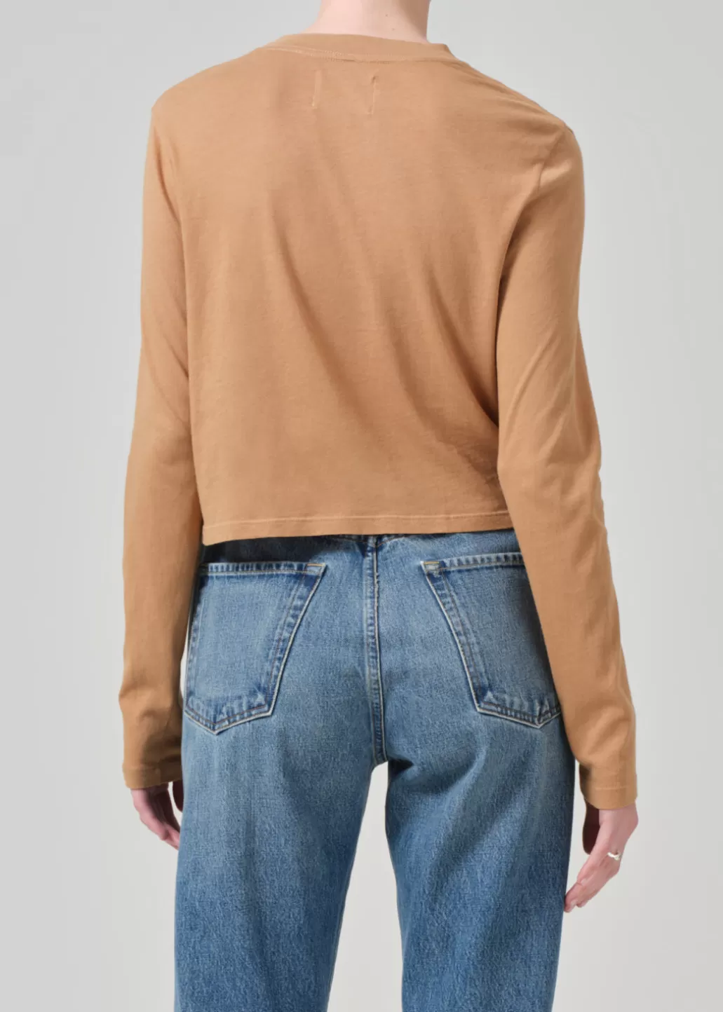 Citizens Of Humanity Sabine Cropped Long Sleeve Ambra Outlet